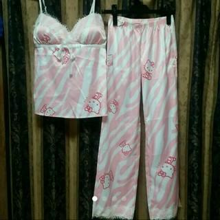 送込新品❤レディ×キティ❤激カワキャミパンツ❤
