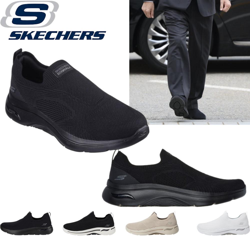 스케쳐스 이재용 신발 스케쳐스 남성 슬립온 남자 고워크아치핏2