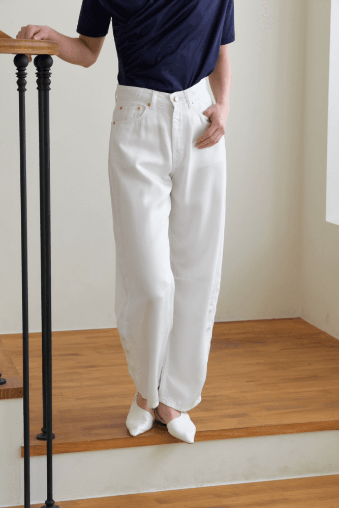 시노하라실크데님 - 화이트