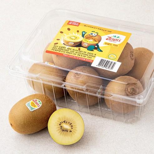 제스프리 썬골드키위, 1kg(8~10입), 1팩 - 골드키위 | 쿠팡