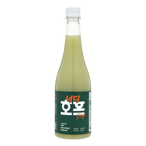 술마켓 너디브루어리 너디호프 5도 650ml 바질막걸리