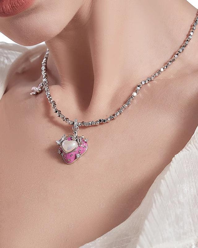 Secret Garden Strawberry Necklace