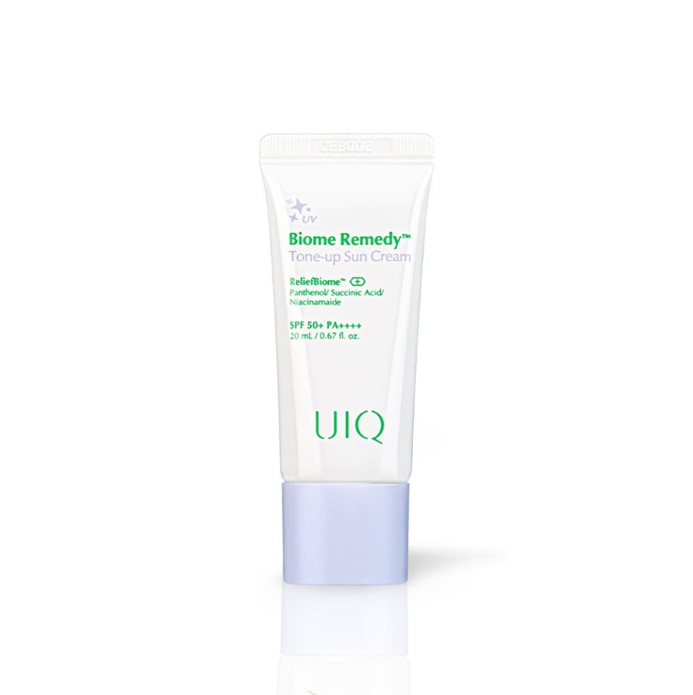 유이크 바이옴 레미디 톤업 선크림 20ml(SPF 50+ PA++++)