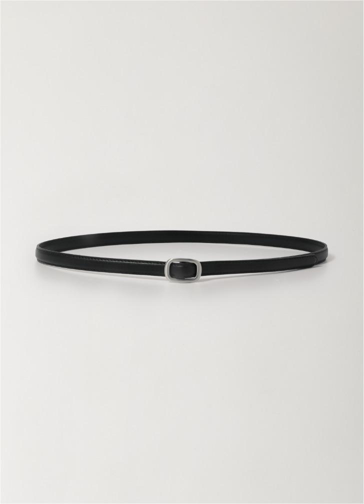 Minimal Slim Belt Black