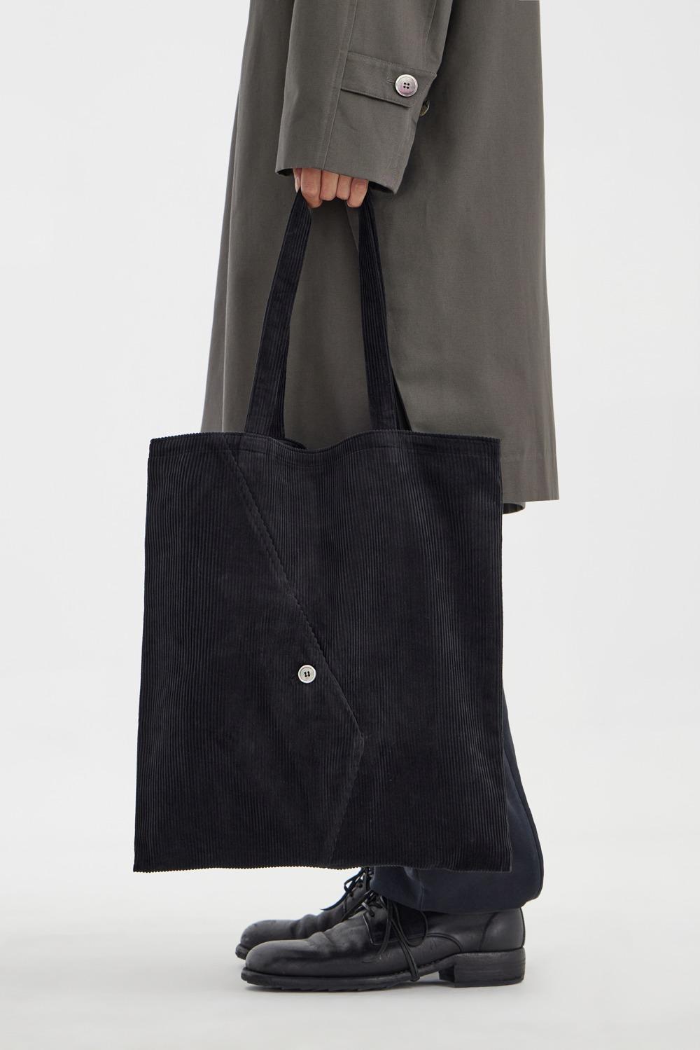 Pocket Bag - Black (Corduroy)