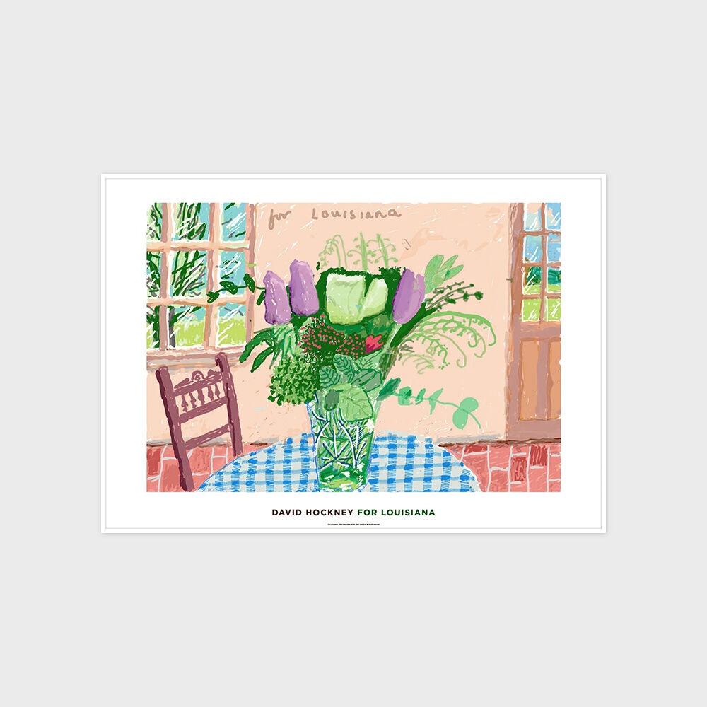 [액자] FOR LOUISIANA/데이비드 호크니(David Hockney)