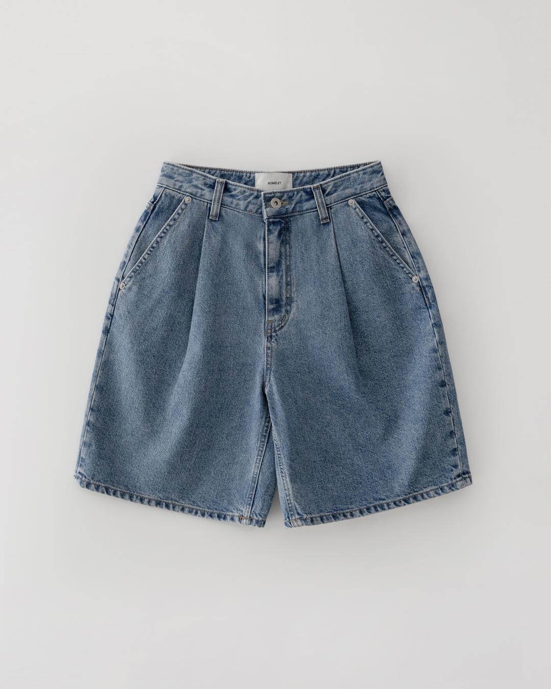 Liebe half denim - light blue