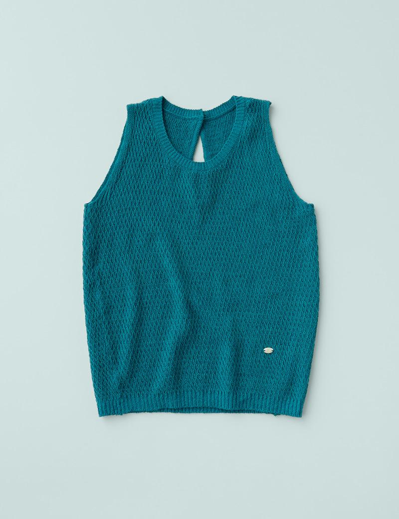 Liu Linen Sleeveless (Turquoise)