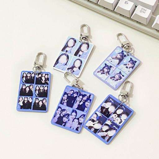 🎁선물추천🎁📸메탈 포토 하루필름 키링 4/6컷