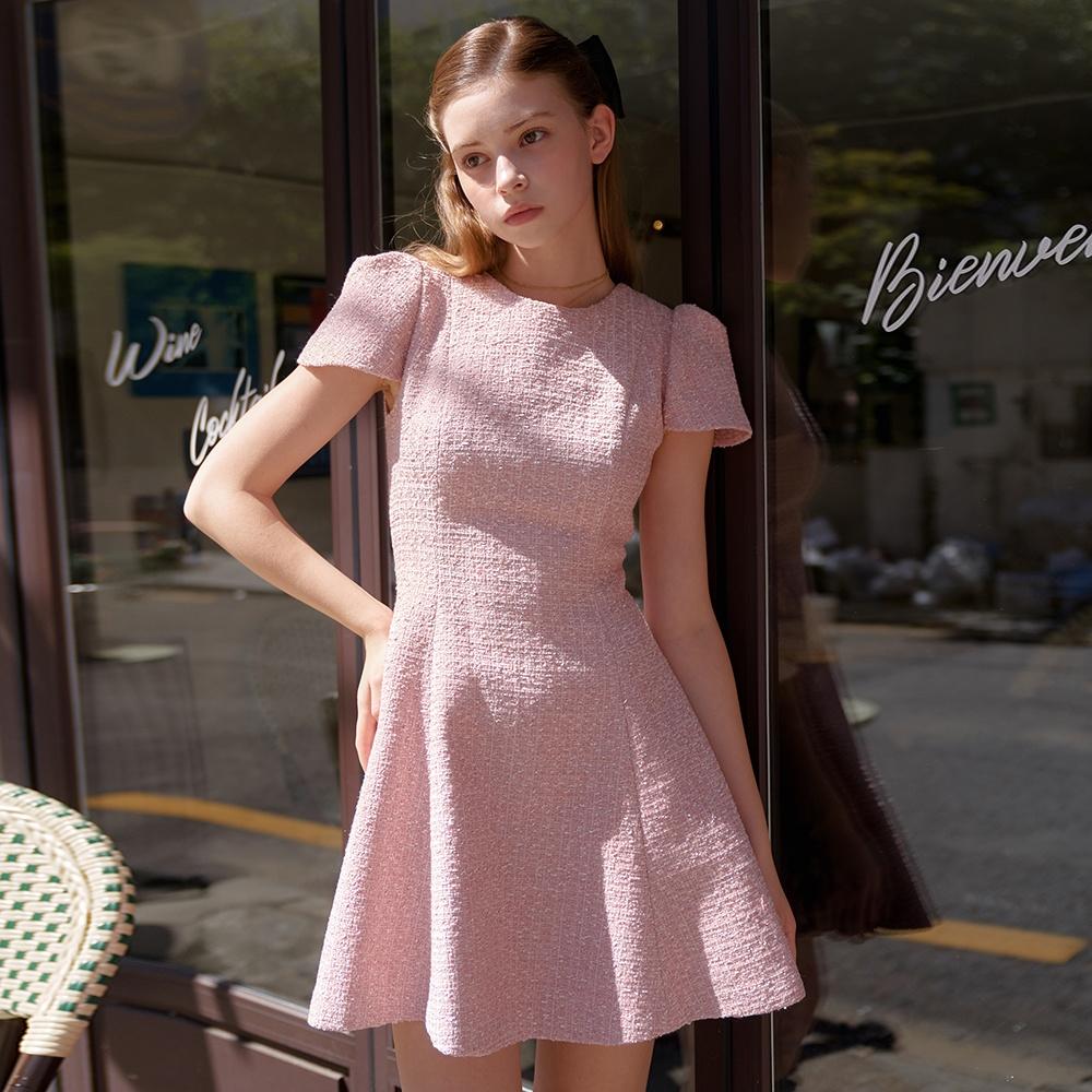 Adeline Tweed Mini Dress(3color)