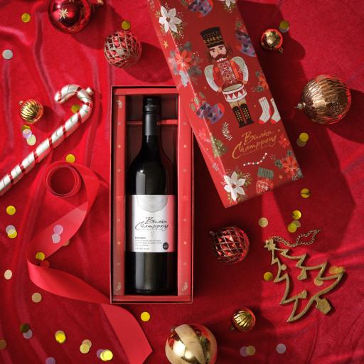크리스마스*오디와인 1병 750ml +사각 상자