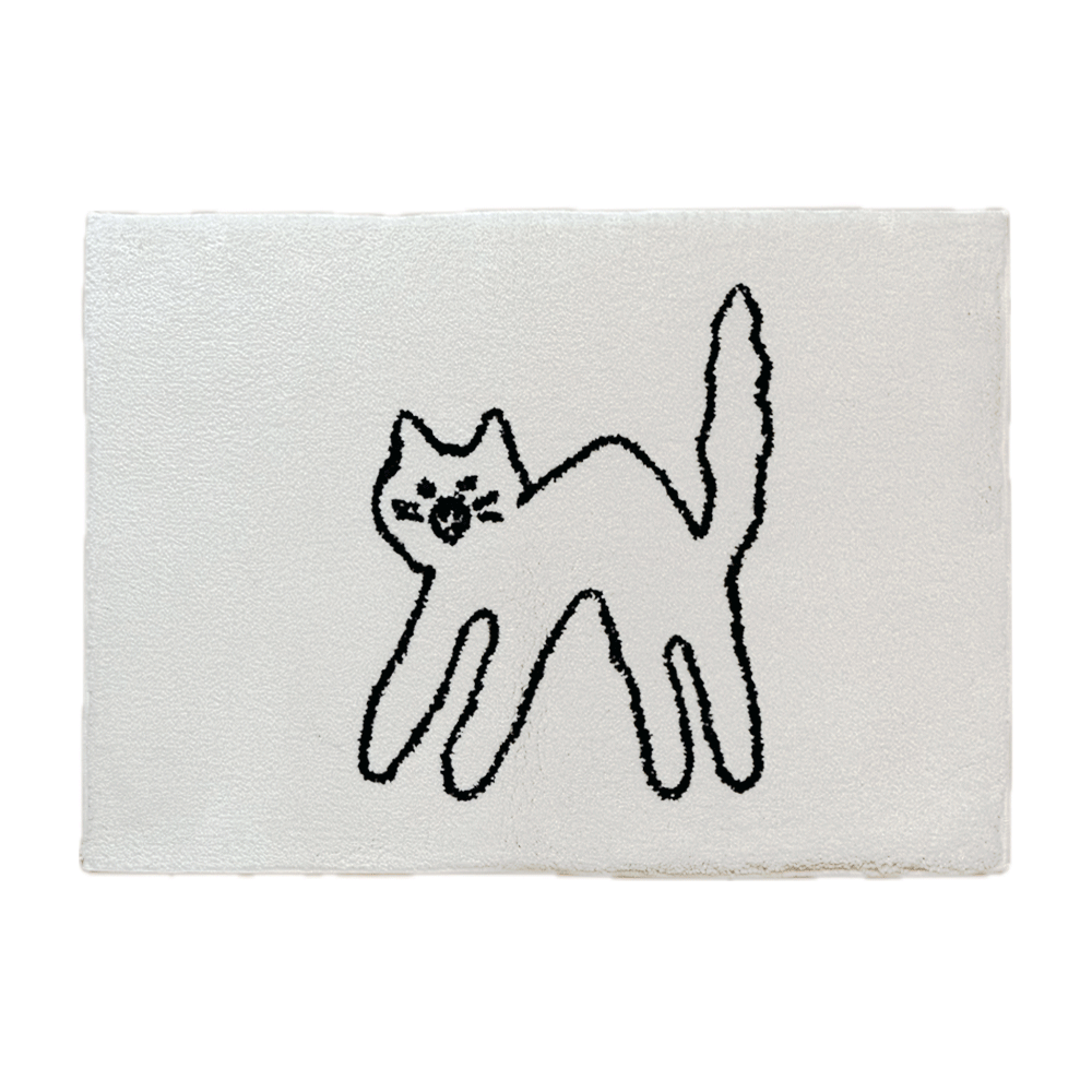 ANGRY CAT BIG RUGS