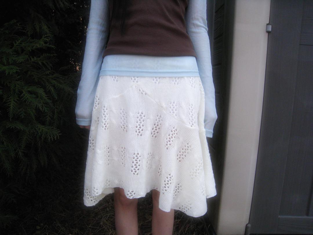 젤레나 vera knit skirt