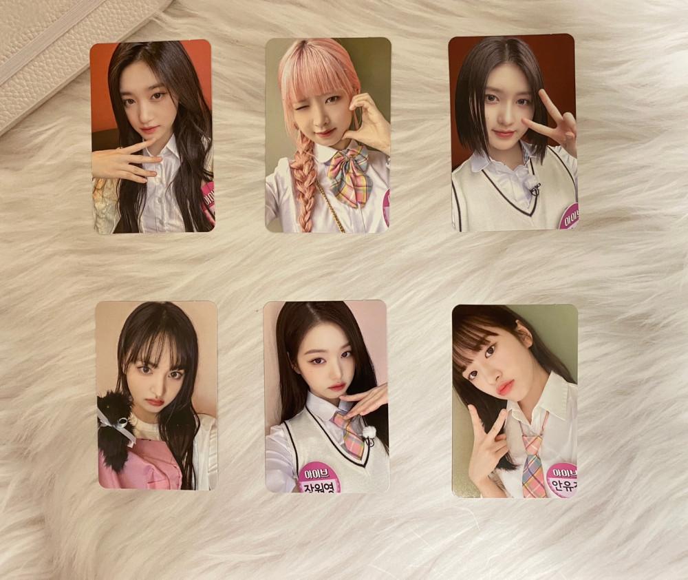 아이브 아이엠 사웨 2차 포카 IVE 장원영 안유진 레이 가을 리즈 이서 사운드웨이브 2차 포토카드
