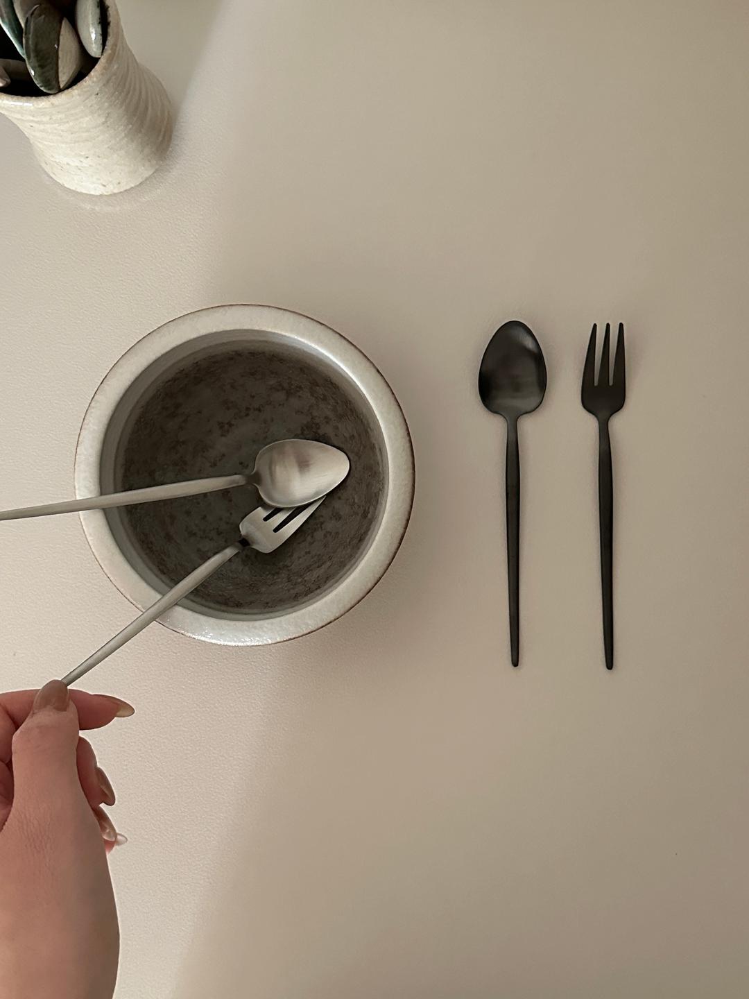 koi spoon&fork SET (mini)