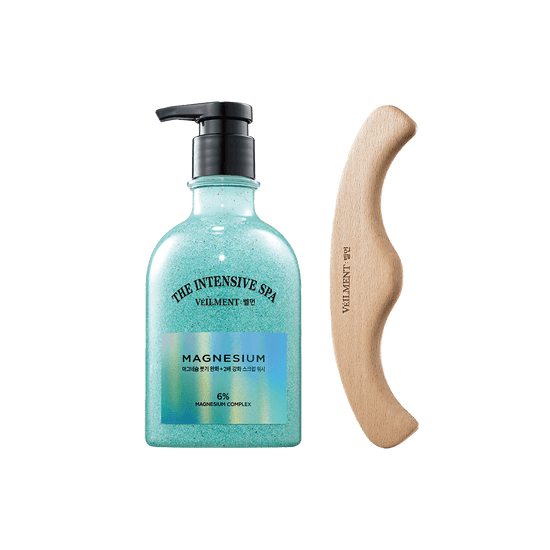 [5월 올영픽] 벨먼 인텐시브 스파 스크럽 바디워시 400ml+괄사 한정기획 2종 택1 (마그네슘/어성초)