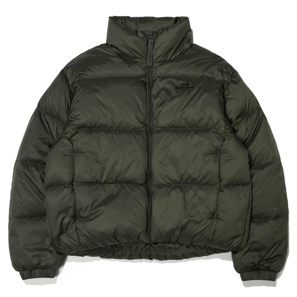 GL PUFFER (GO LIGHT 푸퍼) 여성 다운 자켓_Dark Khaki_DWW23548K8