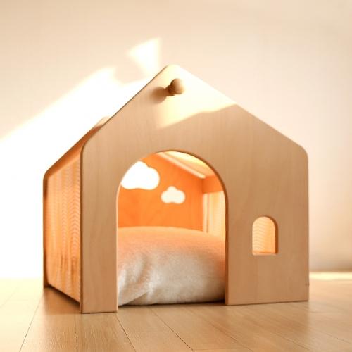 하우스 전용 쿠션 패브릭 악세서리