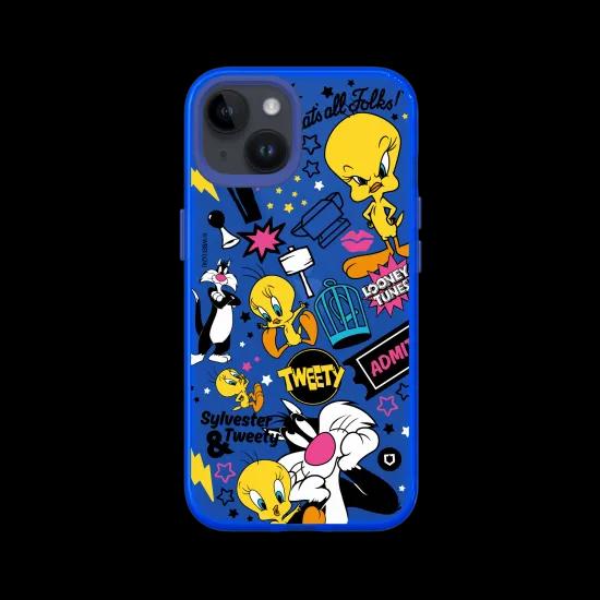 Looney Tunes | Mischievous- Tweety and Sylvester | JellyTint - 아이폰 14 | RHINOSHIELD