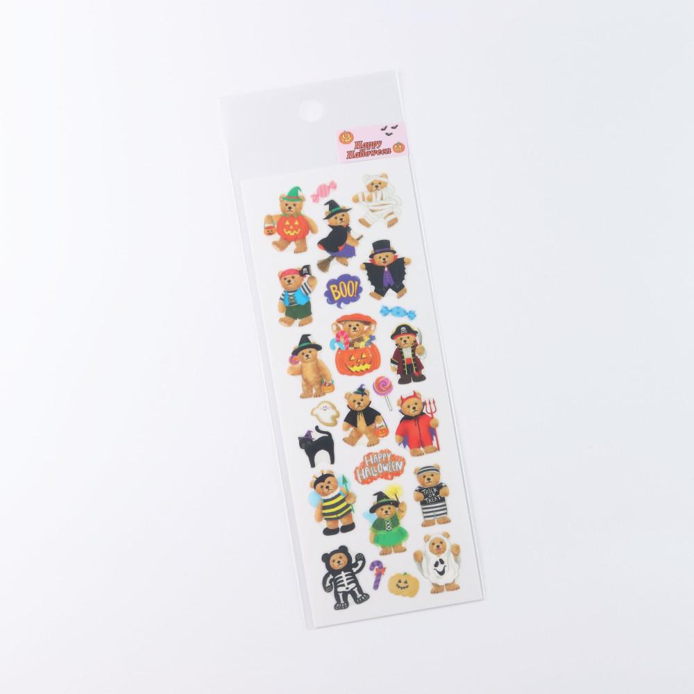 스티커펀 펄스티커 할로윈베어(ZR865)