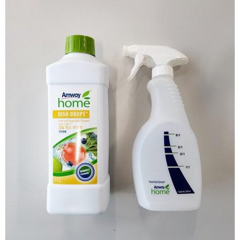 암웨이 과일세정제 야채세정제 1L+전용용기 - 야채/과일세정제 | 쿠팡