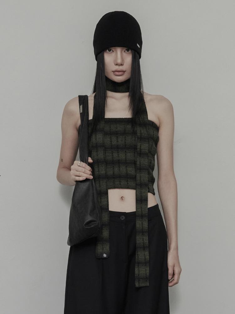 므넴 [mnem] Cheshire Tube Top Set (green)