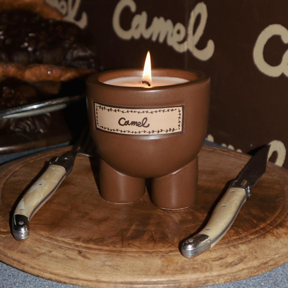 [한정세일] 알보우X카멜커피 WINDY OUD 센티드 오브젝트 캔들 230g