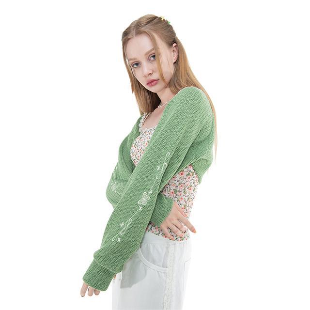 Sleeve point bolero cd [green]