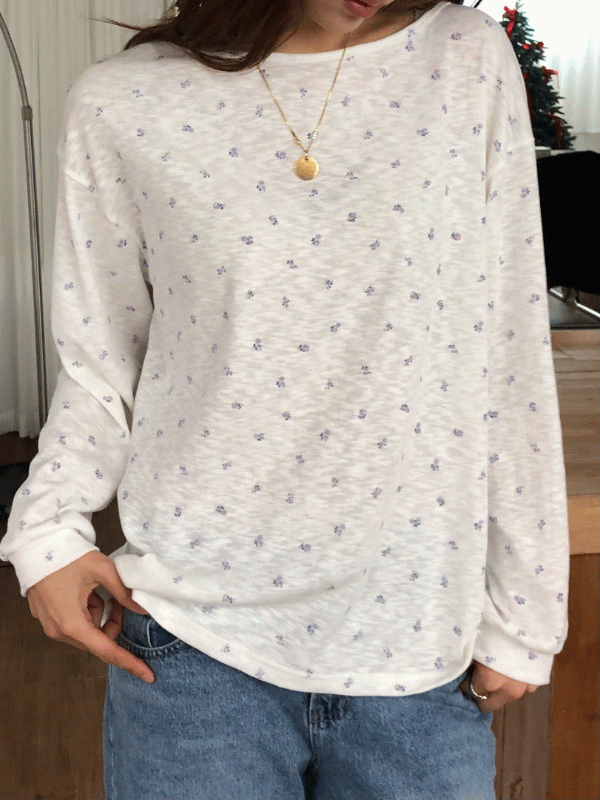 베이비 플라워 티