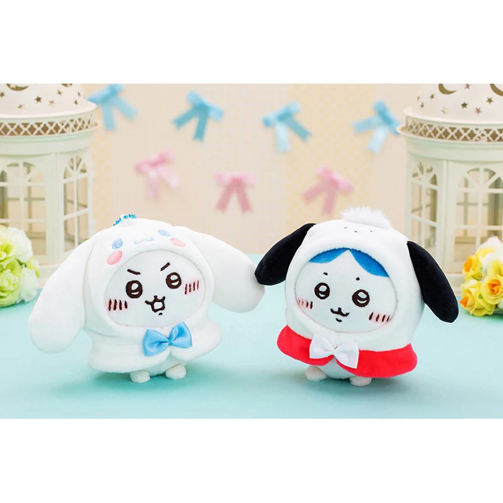 나가노 농담곰 치이카와 산리오 옷 입은 인형 키링 키홀더 2종