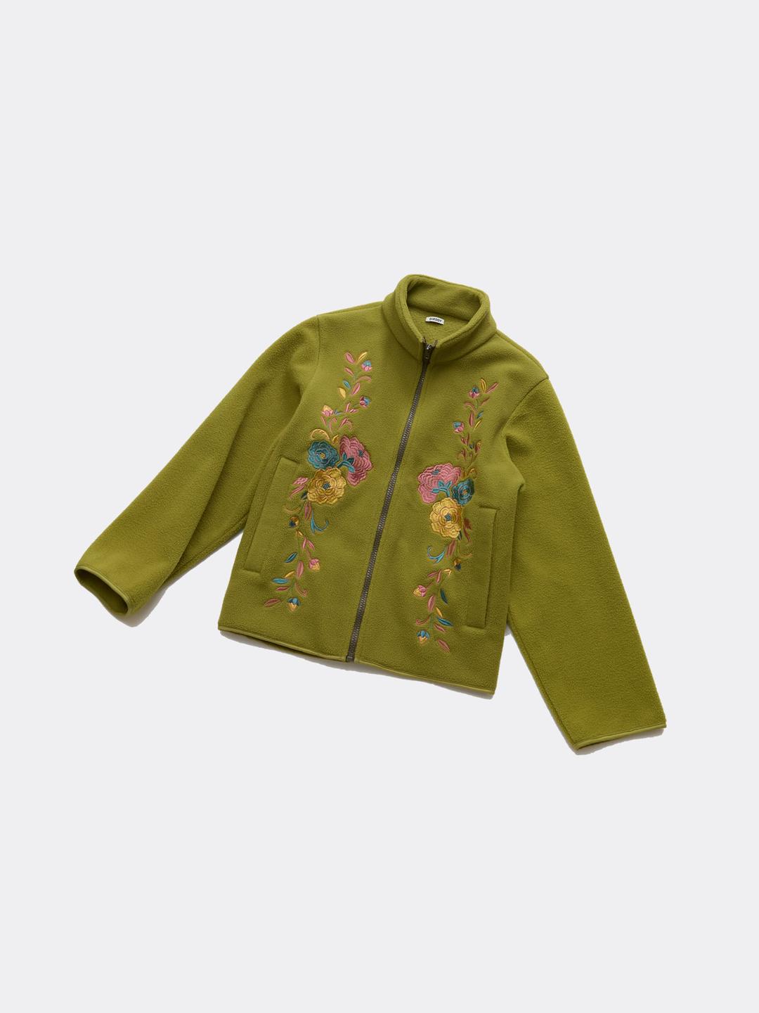 더디 GRANNY REFORMED MY FLEECE-OLIVE