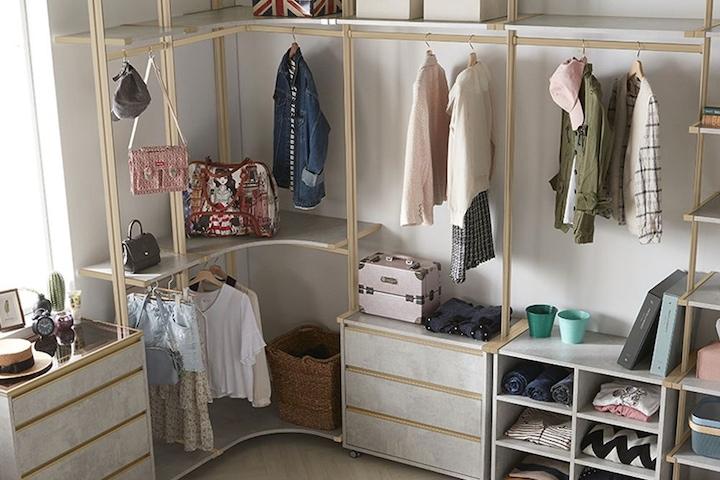 주문제작 드레스룸 시스템 행거 세트 40colors