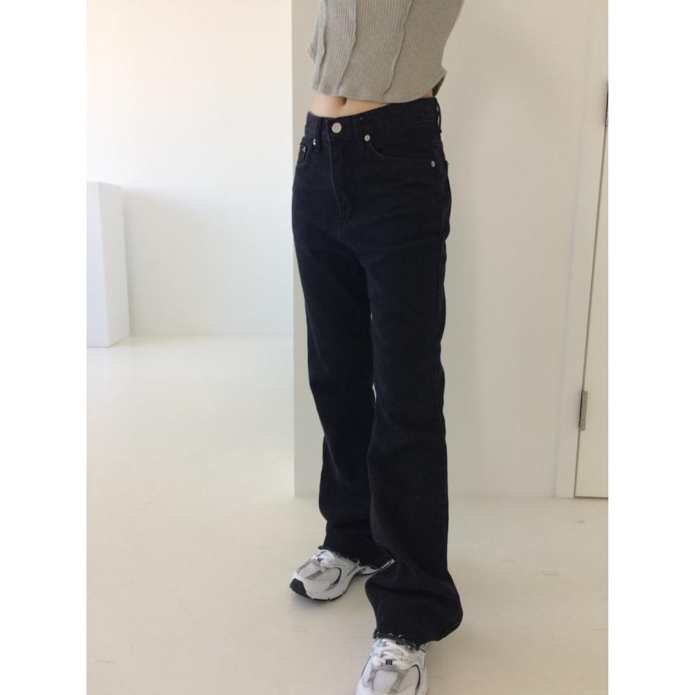 텐스 세미 부츠컷팬츠