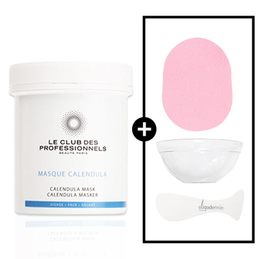 올리고더미 카렌듈라 마스크 110ml+해면+스파츌러+플라스틱볼 쿨링 진정 보습
