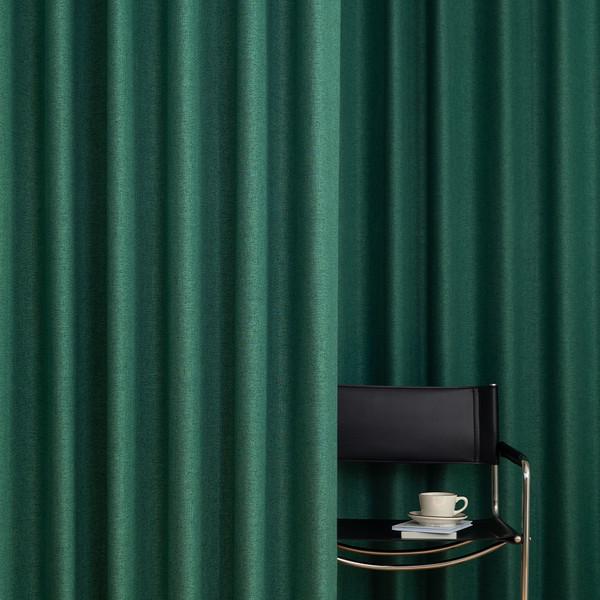 올리버 형상기억 암막 커튼 [파인그린]