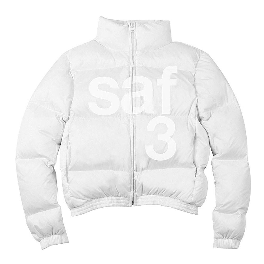 사파리스팟 패딩 Safarispot 1/2 BASIC SAFARI DOWN JACKET WHITE