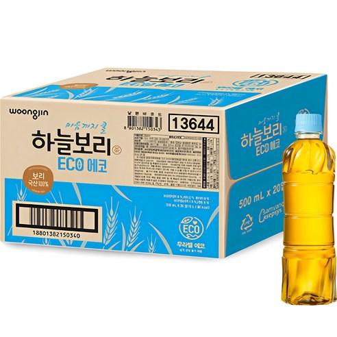 하늘보리 에코 무라벨, 500ml, 20개 - 기타차음료 | 쿠팡