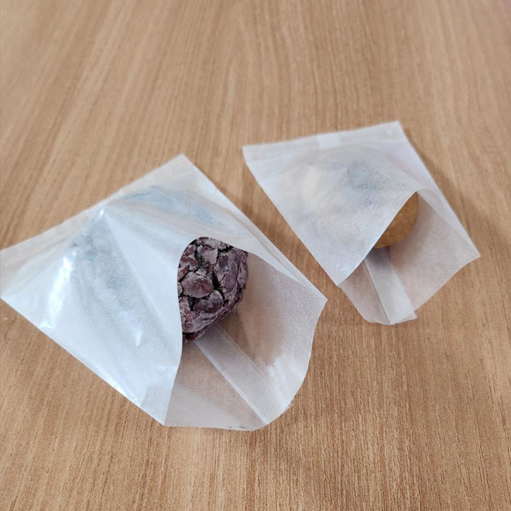 쿠키포장 종이실링봉투 (200장) 비누 간식 떡포장