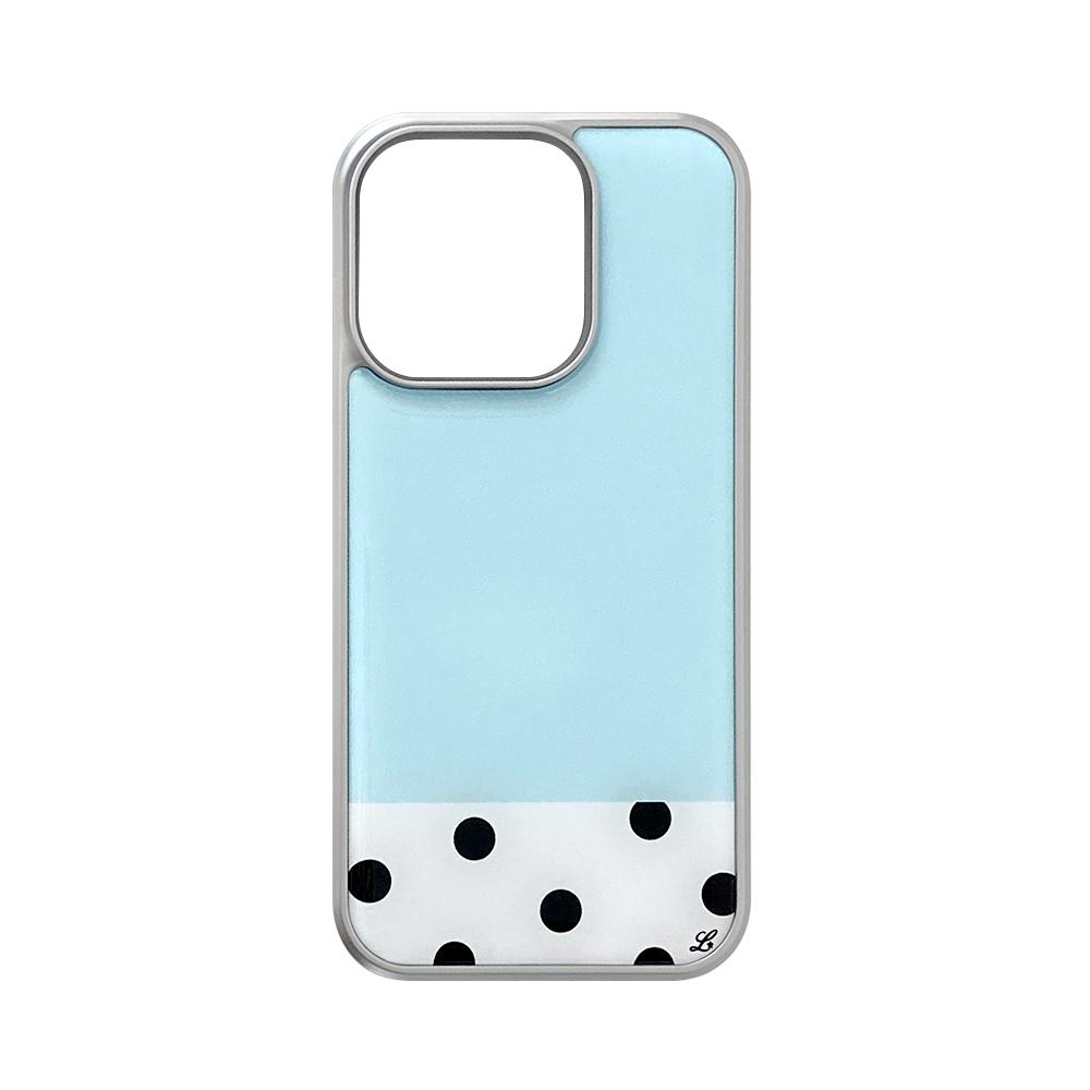 ICY MINT PHONE CASE (silver bumper)