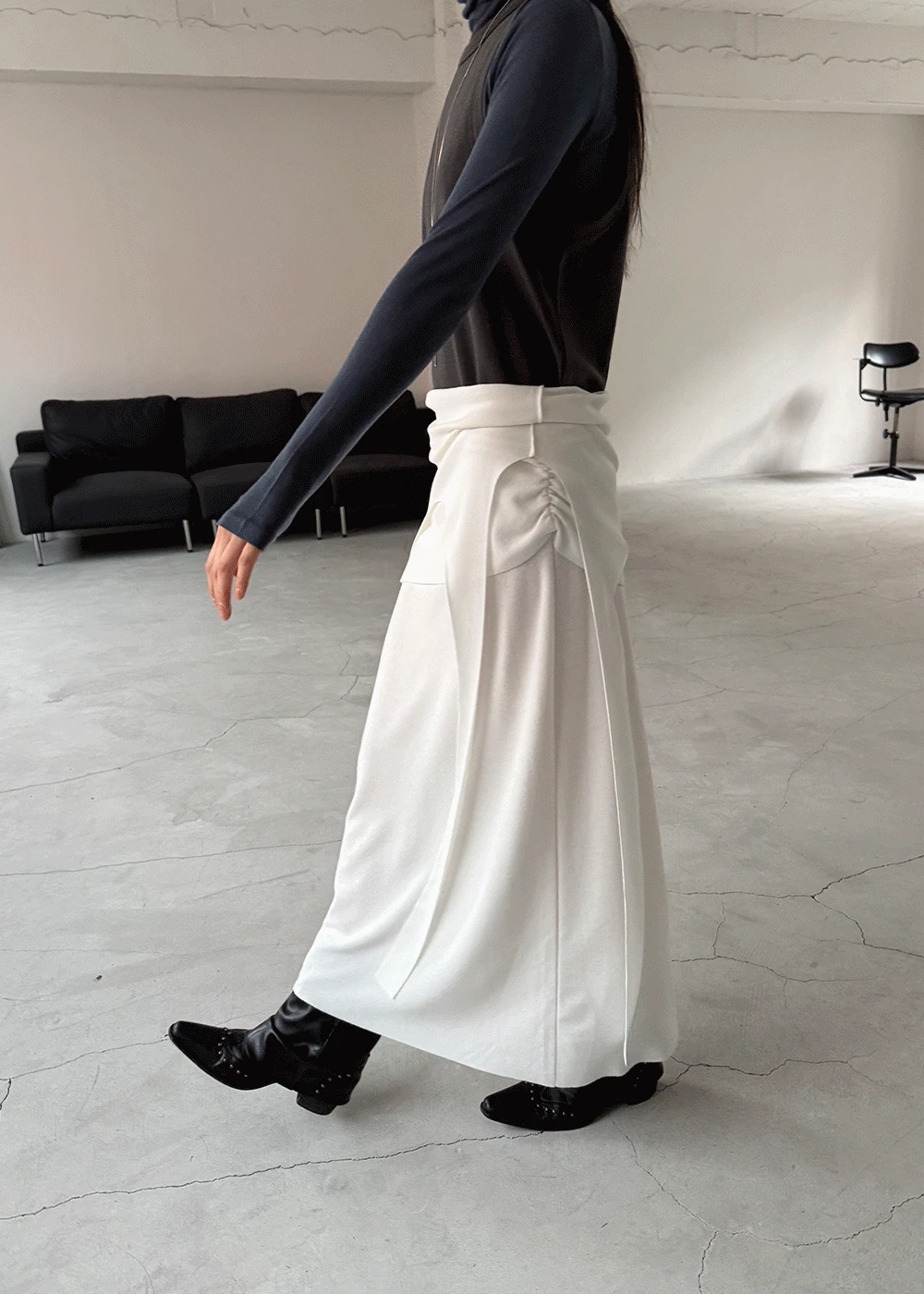 Ribbon layered long ops