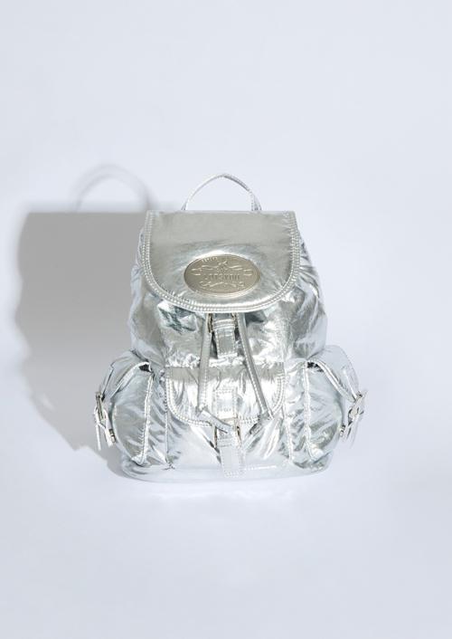 Cloudy CHUBBY Backpack Silver