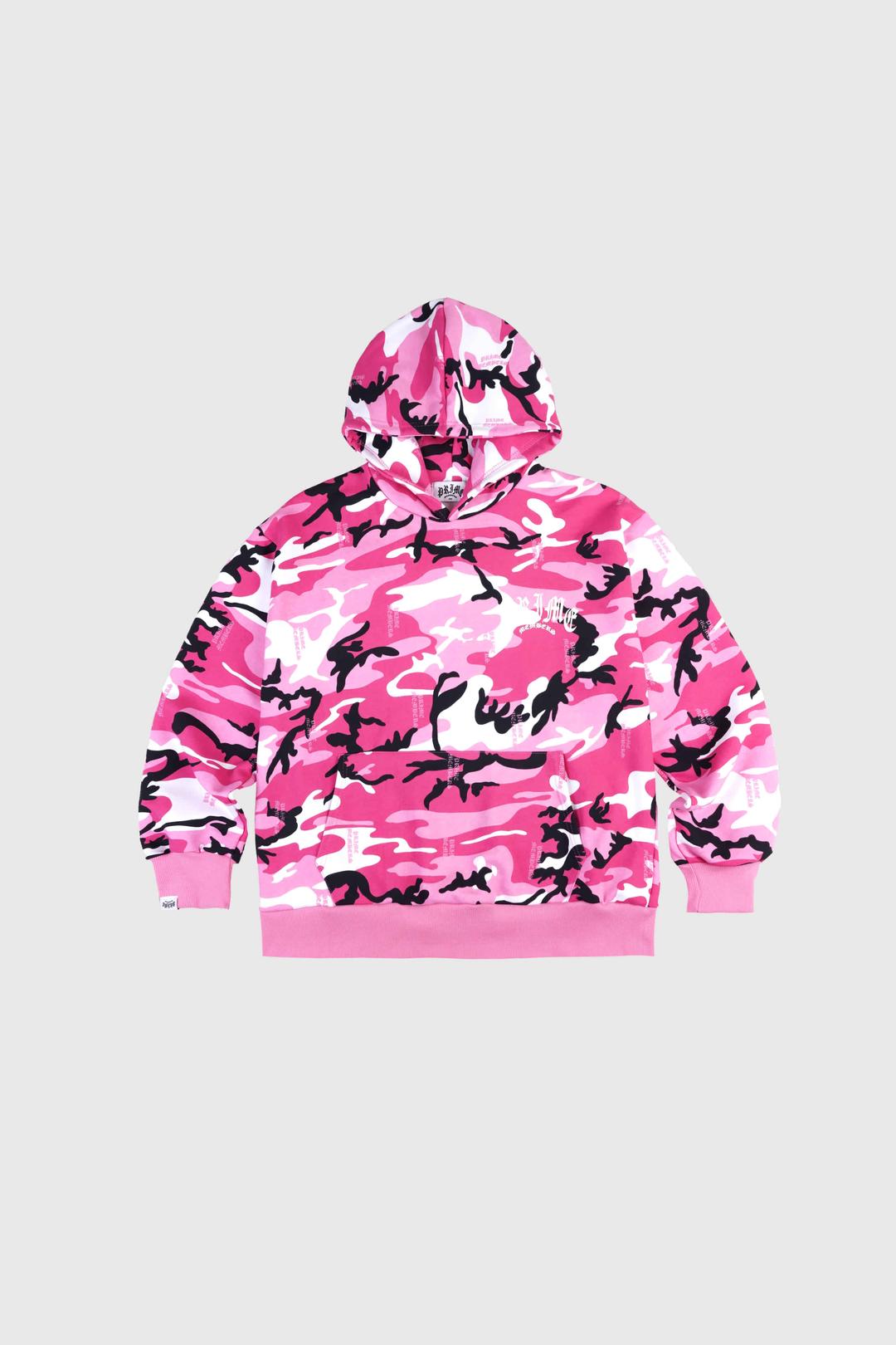 Prime Logo Hoodie Original Pink Camo