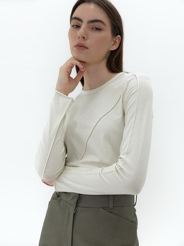 마뗑킴 MATIN CITY VACANCE MESH TOP IN WHITE - 위시버킷