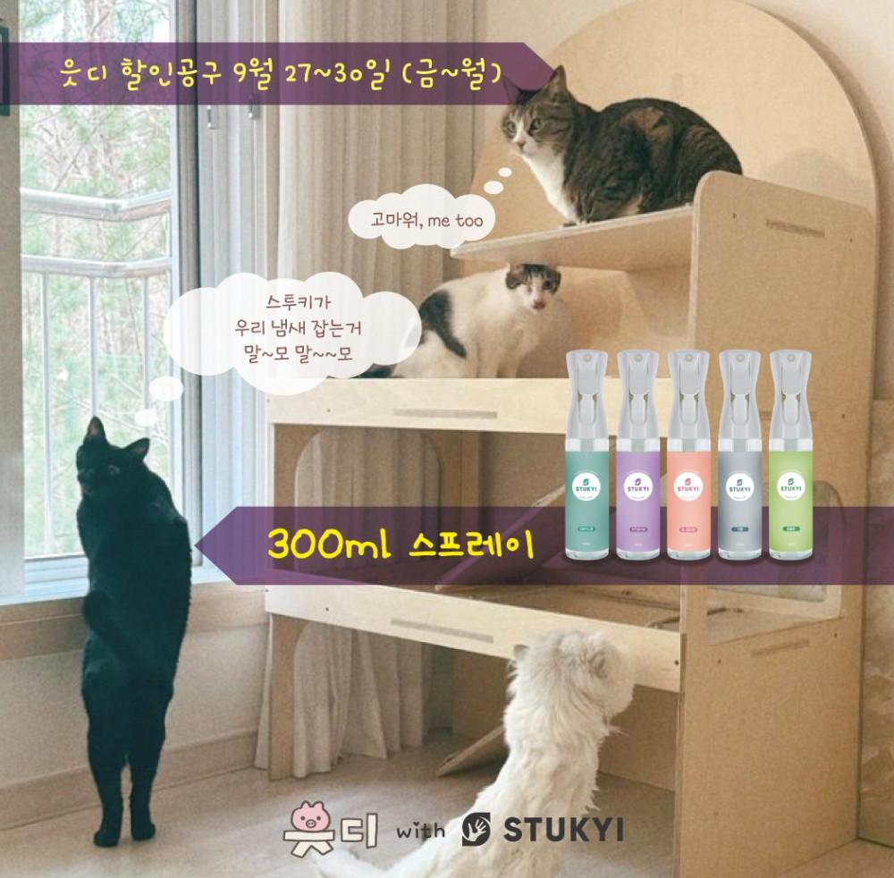 읏디추천! 20%할인 300ml 스투키스프레이 탈취제 실내섬유탈취제