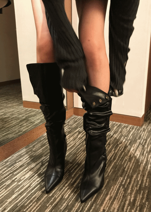 EDGE FLAP HIGH BOOTS