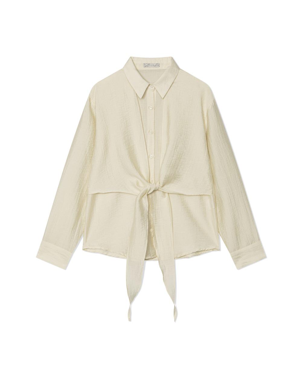 NUA WRAP SHIRTS (2color)