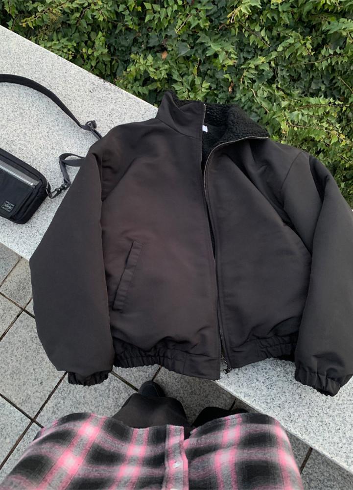 elvis padding jp (3C) - 남자겨울점퍼 무스탕 양털자켓