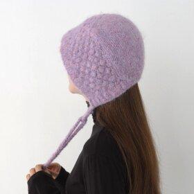 [보기엘]포포 니트 보넷모자