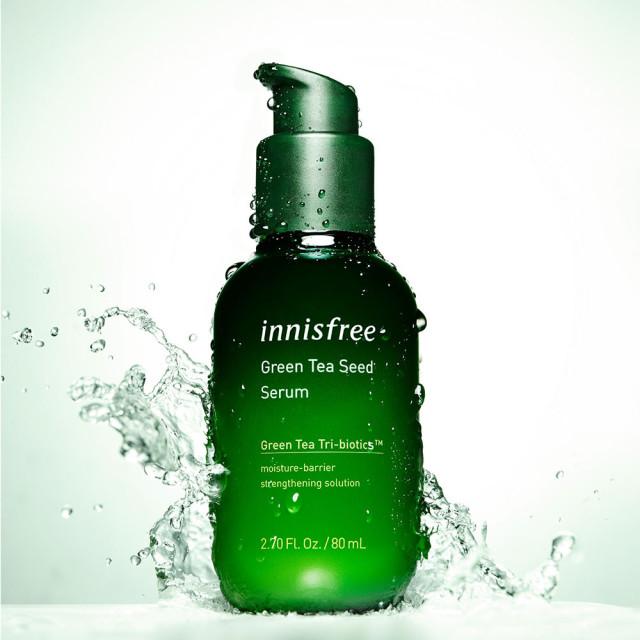 이니스프리 그린티 씨드 세럼 80mL (고수분세럼, 수분진정, 그린티바이옴)