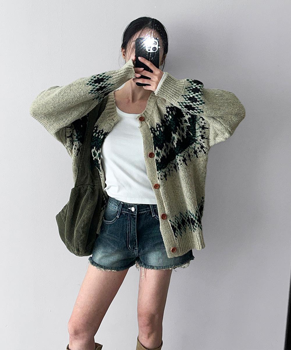 [UNISEX] 아이슬란드 노르딕 가디건